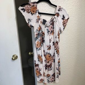 Off the shoulder dress